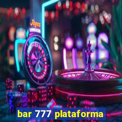 bar 777 plataforma